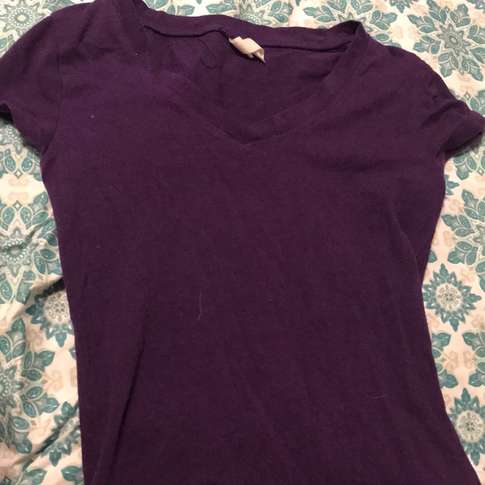 All around purple shirt
